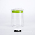 High Borosilicate Glass Tank with Food Grade Silicon Gel Cover Jar